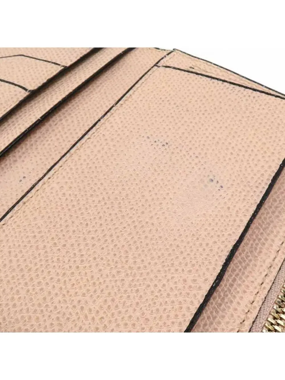 Auth Valextra Trifold Wallet Beige #280363V16B